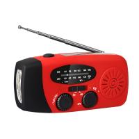 Radio de carretera con cargador solar y manta de emergencia / Radio de emergencia y banco de energía Solo radio de carretera negra - details 0