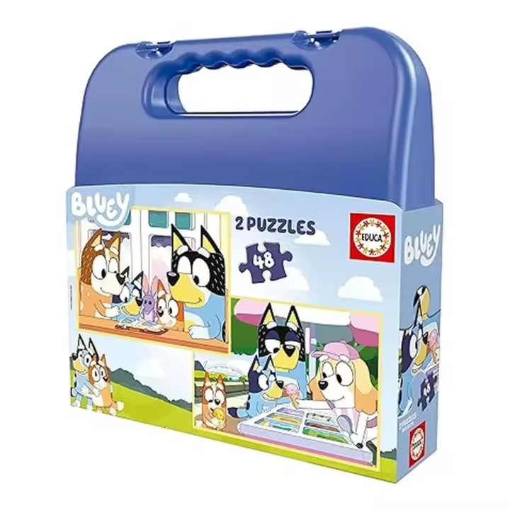 Set de Puzzles Bluey 48 Piezas | Educa Borras - 1