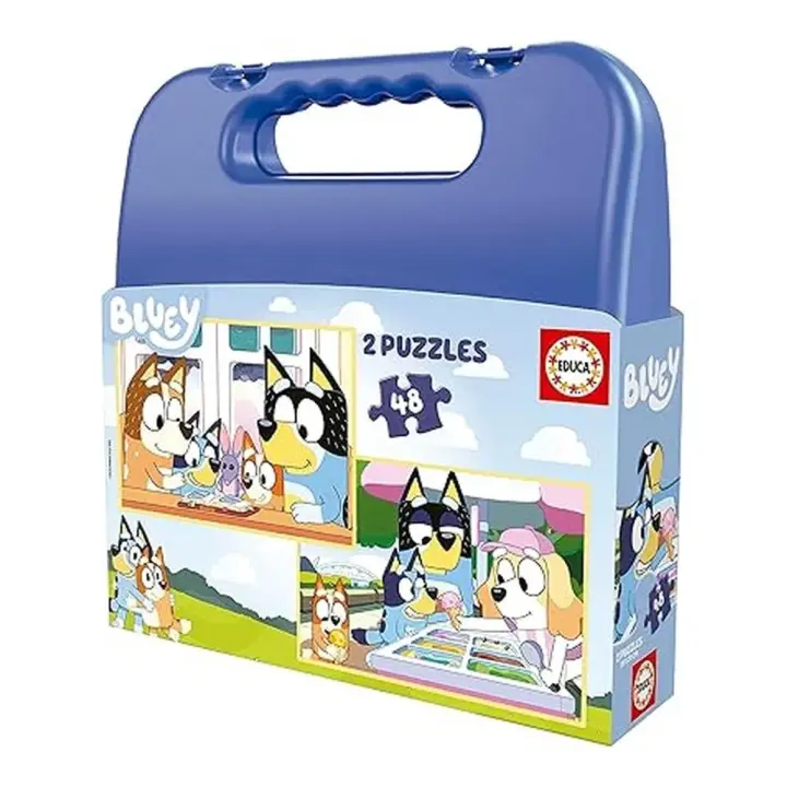 Set de Puzzles Bluey 48 Piezas | Educa Borras - 1