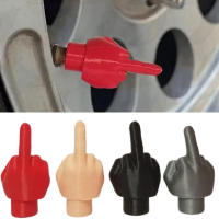 Nueva Tapa De Válvula De Neumático Para Coche Con Diseño De Dedo Middle Finger Resistente Al Polvo Y Al Agua Accesorio Decorativo Para Ruedas - details 7