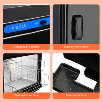 23L Calentador de toallas caliente UV con cámara de aluminio, calentador de toallas de baño con calentamiento rápido para Spa Facial, salón de belleza y cabello, Uso enchufable,Gabinete de desinfección de toallas ultravioleta - details 5