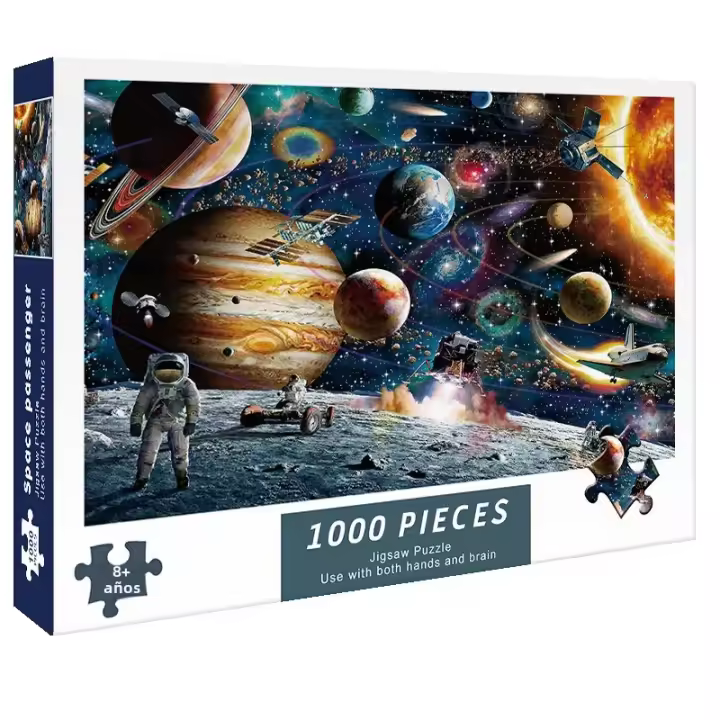 Puzzle De Papel 1000 Piezas Para Adultos Y Niños Viajero Del Espacio Juego Educativo Decoración De Pared Regalo - 1