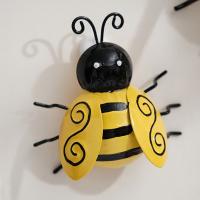 Adorno De Jardín En Forma De Abeja Bonita Decoración De Hierro Fundido Para Casa De Juguete Y Exterior Regalo Creativo - details 7
