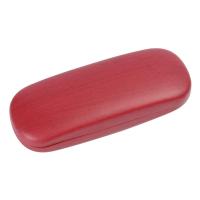 Estuche Protector De Gafas Con Diseño De Madera Y Grano Estilo Flip-Eye Caja De Almacenamiento Para Ópticas Con Linterna De Terciopelo Unisex - details 8