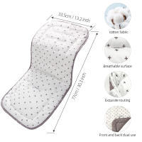 Colchoneta Silla Paseo Universal, Algodón Funda Carrto Bebe Universal, Funda Carro Bebe Universal de Doble Cara, Colchoneta Carro Bebe Universal, Colchoneta Silla Bebe para Bebés 77x34cm - details 0