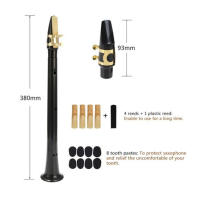 Mini Saxofón De Bolsillo Con 1 Orificio ABS Con Boquilla De Alto Y Accesorios Incluidos Estuche Portátil Para Principiantes - details 5