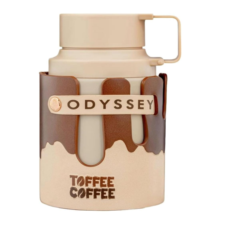 ARMAF Odyssey Toffee Coffee, Eau de Parfum Oriental, Edición Café, Fragancia Gourmand con Notas de Café y Toffee, 100 ml