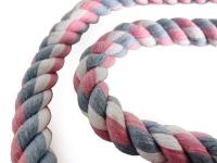Juguete Para Aves De Compañía Mordedor De Algodón Colorido Para Periquitos Resistente Y Elástico Con Carril Para Colgar En Jaula - details 15