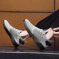 Zapatos De Deporte Casual Para Hombre MAEDEF 2024 Verano Transpirables Y Cómodos Zapatillas De Correr Y Caminar Con Cordones Material De Suela De Goma Talla Verdadera - details 24