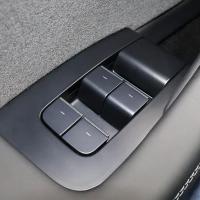 7Pcs Pegatinas De Botón De Elevación De Ventana Para Coche ABS Cromado Para Tesla Model 3 Model Y Accesorios 2016-2024 - details 9