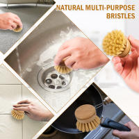 Cepillo De Lavado De Cocina Hecho De Bambú Natural Cepillo De Limpieza Para Ollas Y Estufa Cabeza De Limpieza Ambientalmente Amigable - details 4