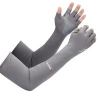 Pareja De Mangas Deportivas Para Hombre Y Mujer Protección Solar Al Aire Libre Ciclismo Running Pesca Escalada Con Cuff De 5 Dedos - details 6