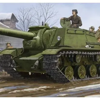 TROMPETER 01571 SU-152 SOVIÉTICA AUTOPROPULADA PESADO HOWITZER 1/35 - 1