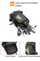 Bolsa De Pecho Multifuncional Para Hombre En Nylon Con Patente Impermeable Antirrobo Para Viajes Con Carga USB Bolsa Masculina Casual - details 13
