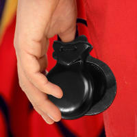 Castañuelas Espanholas De Madera Allegro Para Niños Y Adultos Instrumento Musical De Percusión Negro - details 1