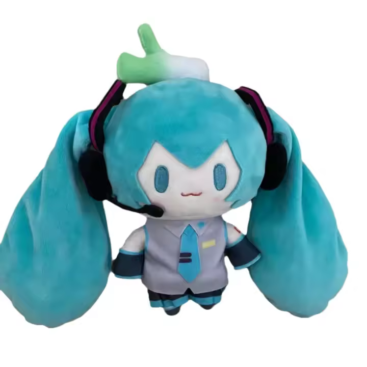 Muñeca De Peluche Hatsune Miku Fufu Regalo De Cumpleaños Para Novia Muñeca Lindo Regalo Para Amigos Y Familia Miukunfufu Bandai - 1
