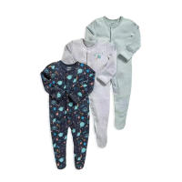 Ropa para niños, mono de bebé de primavera y otoño, ropa de gateo de manga larga que cubre los pies, pijamas, caja de regalo para bebé recién nacido - details 6