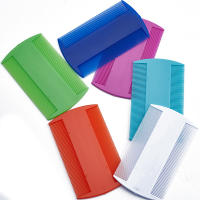 4pcs Peine De Plástico Para Cerdas Finas Doble Cara Para Eliminar Lice Y Pelo De Perros Gatos Y Otros Animales Domésticos - details 0