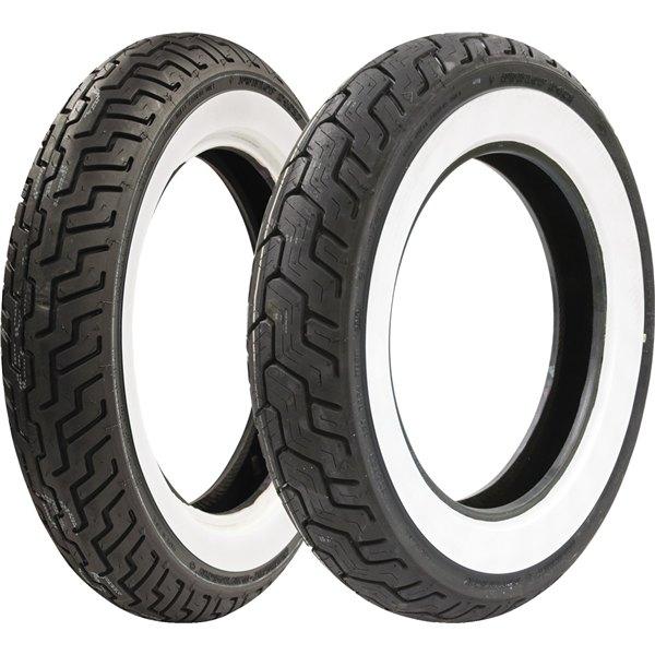 DUNLOP ELITE WHITE WALL 130/90-16 FRONT & MU85B16 REAR TIRES HARLEY ROAD KING DUNLOP ELITE WHITE WALL 130/90-16 FRONT & MU85B16 REAR TIRES HARLEY ROAD KING