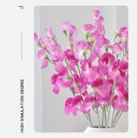 Flores Artificiales De Lino Fragantes 63CM Decoración Nórdica Para El Hogar Sala De Estar Mesa De Café Arreglo Floral - details 7