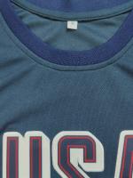 Camiseta De Baloncesto Bordada Para Hombres Estilo Novio Sin Mangas Transpirable Ropa Deportiva Para Gimnasio Prenda Unisex De Poliéster - details 10