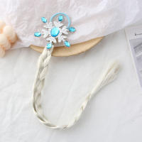 Diadema De Princesa Elsa Con Trenzas Pelucas De Cosplay Para Fiestas Boda Cumpleaños De Niñas Toddler Girls Party Wedding Birthday - details 11