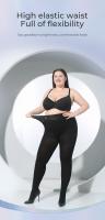 BONAS 80D Medias De Otoño Para Mujer Talla Grande Sin Costuras Antihueco Medias De Invierno Elásticas Altas Medias De Nylon Sólidas - details 2