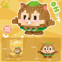 Mini Bloques De Construcción Micro Animales HUIQIBAO 3D Diamante Modelo BEE Gato Panda Para Niños Juguetes De Ciudad DIY - details 28