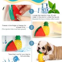 Juguete Refrescante Para Mascotas Durable En Forma De Fruta Hielo Con Alimentos Para Perros Y Gatos Juguetes De Masticar Resistentes Al Verano - details 3