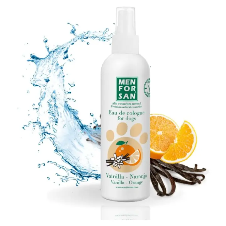 Agua de Colonia para Perros de Vainilla y Naranja 125 ml - Menforsan - 1