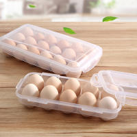 Caja De Almacenamiento De Huevos Con Tapa 10/18/34 Cuadrículas Organizador De Huevos Para Nevera Resistente Al Agua Y Desgaste - details 5
