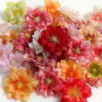 5/10Pcs Cabezas De Flores Artificiales 7cm Para Decoración De Hogar Jardín Boda DIY Guirnalda Regalo Accesorio Flores De Seda - details 0