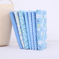 7Pcs Tela De Algodón Con Estampado Floral Colorido Para Bricolaje Y Costura Tela Para Manta Y Patchwork Material Para Manualidades Hechas a Mano - details 11