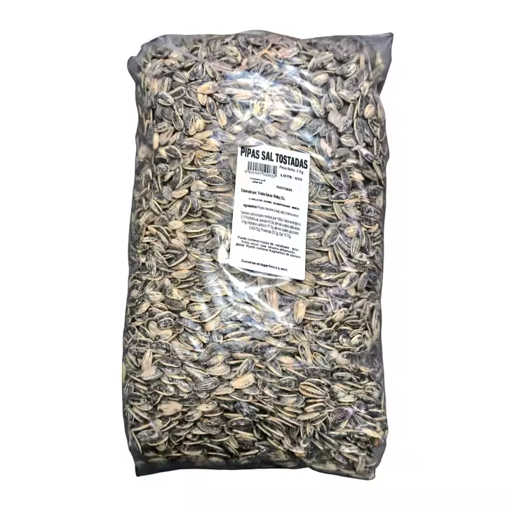 2 Kg Pipas de Girasol Tostadas con Sal - pelluz - 1