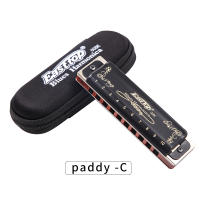 Harmonica Diatónica East Top Blues En Línea De C 10 Agujeros 20 Notas Para Profesionales Estudiantes Adultos Harpa De Plata 008K - details 0