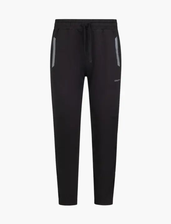CRUYFF Pantalón chandal Cruyff color negro con detalles y logo reflectantes gris - 1