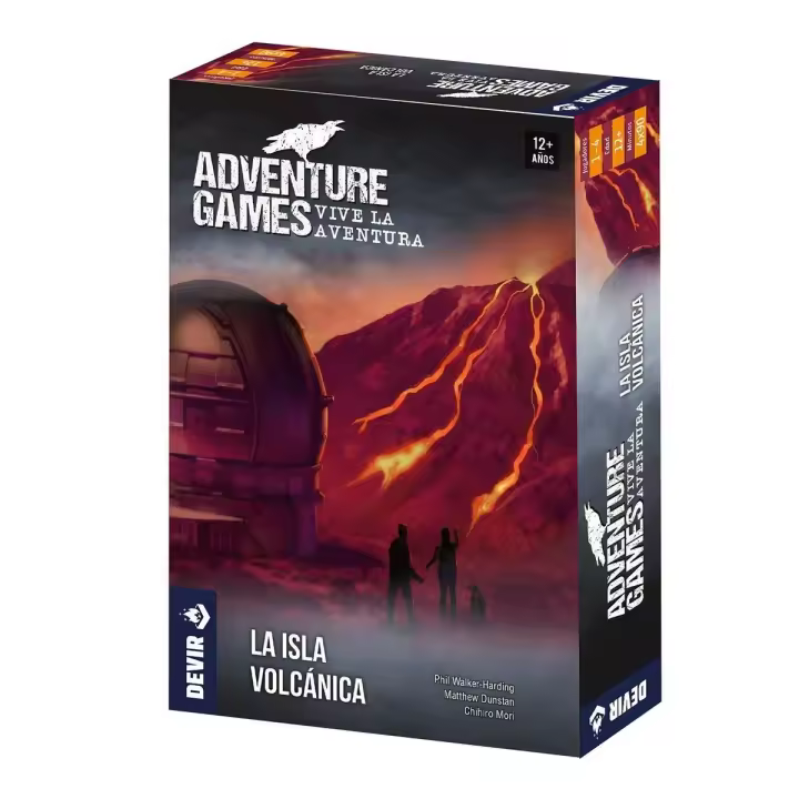 Adventure Games: La Isla Volcánica - Juego de Mesa en Español - 1
