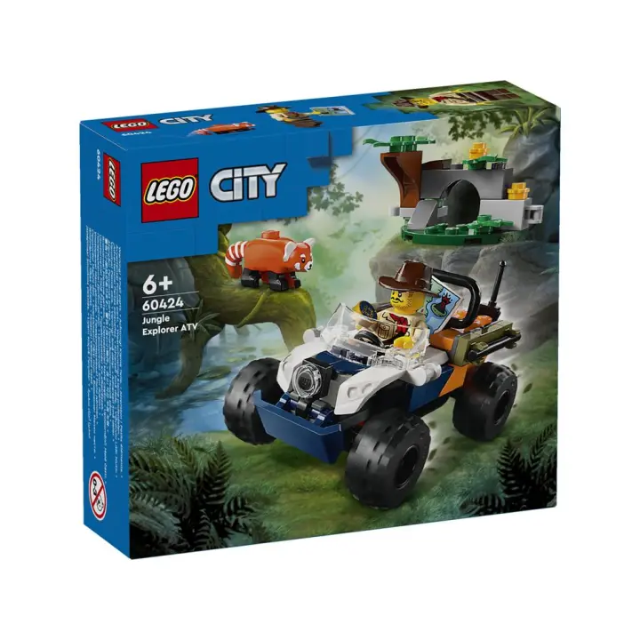 Lego City Exploration Exploradores de la Jungla Todoterreno y Misión de Rescate 60424 - 1
