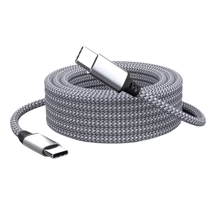Cable PD60W De Carga Rápida Tipo C a Tipo C Universal Para iPhone15 Xiaomi Samsung Cámara Portátil 1M 2M 3M 5M 8M Compatible Con Lamgool - 1