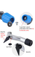 Cortador De Tubos Para Bicicleta Toopre Herramienta De Reparación De Bicicleta Con Hoja De Reserva Para Cortar Cobre - details 5
