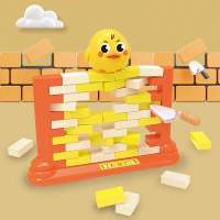 Bloques De Construcción Educativos Para Niños Tabla Interactiva De Destrucción Y Empuje Juguete Divertido Para La Educación Temprana Aprendizaje De Ocupaciones Para Niños Mayores De 3 Años - details 4