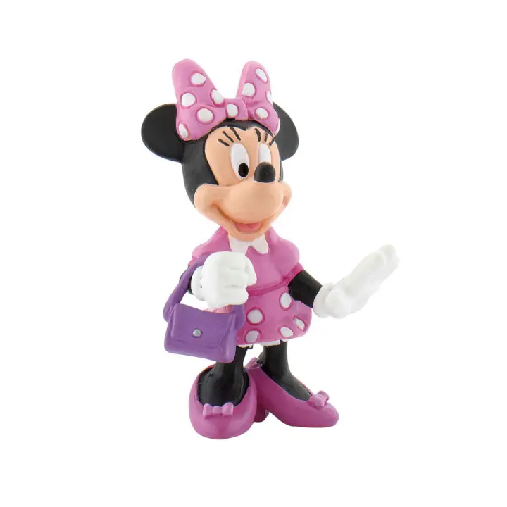 Figura Minnie Disney 7cm. Figura coleccionable con acabados detallados. Perfecta para fans y coleccionistas de ediciones especiales. - 1