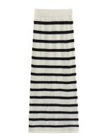 Conjunto De Verano Para Mujer: Falda Larga De Playa Y Chaqueta Tejida Elegante Y Bohemia Estilo Casual Striped Holiday Dos Piezas Beachwear - details 3