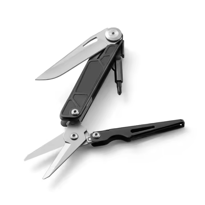 Tijeras Plegables Multi Herramienta Knive Exquisito F203S-H Acero Inoxidable Para Hogar Rescate Caza Pesca Senderismo Camping - 1