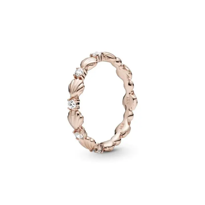 188946C01 - Anillo Pandora Concha Rose con circonita cúbica transparente 188946C01 PANDORA Silver  Anillo Pandora original - 1