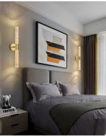 Lámpara De Pared LED Moderna Con Cristal Para Dormitorio Y Sala De Estar Iluminación Interior De Pasillo Y Aisles Estilo Nórdico Instalación En Pared Incluye Bombilla - details 8