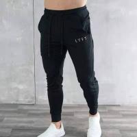 Pantalones Casuales De Musculación LYFT 2024 Para Hombres Transpirables Ligeros De Poliéster Y Algodón Estilo Casual Para Running Al Aire Libre - details 4
