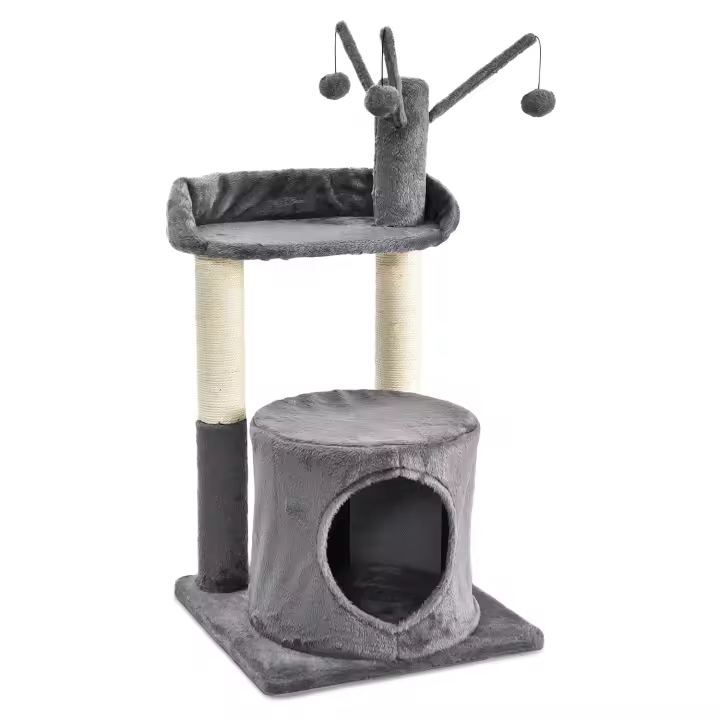 Rascador para descansar y jugar DYNAMIC 40x40x80cm - 1