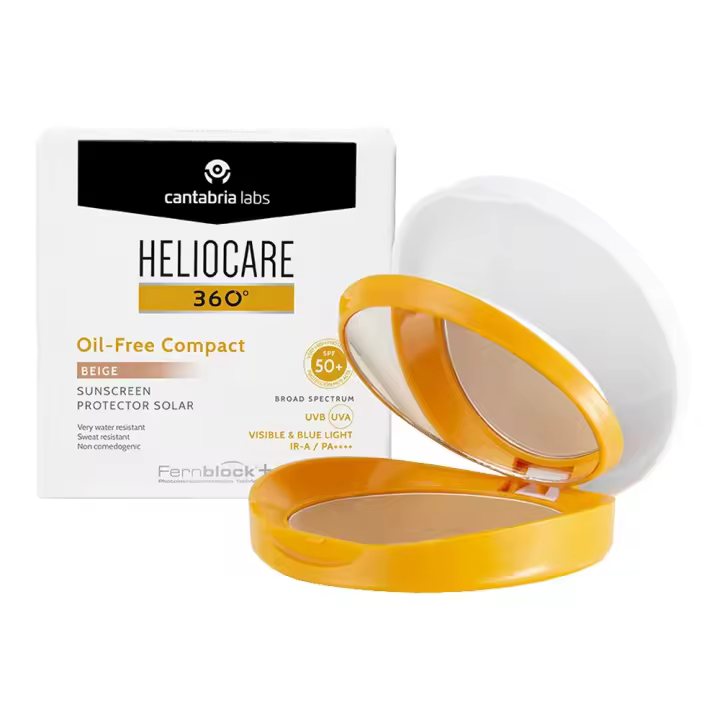 Heliocare 360º Oil Free Compact Beige SPF50 10g - 1