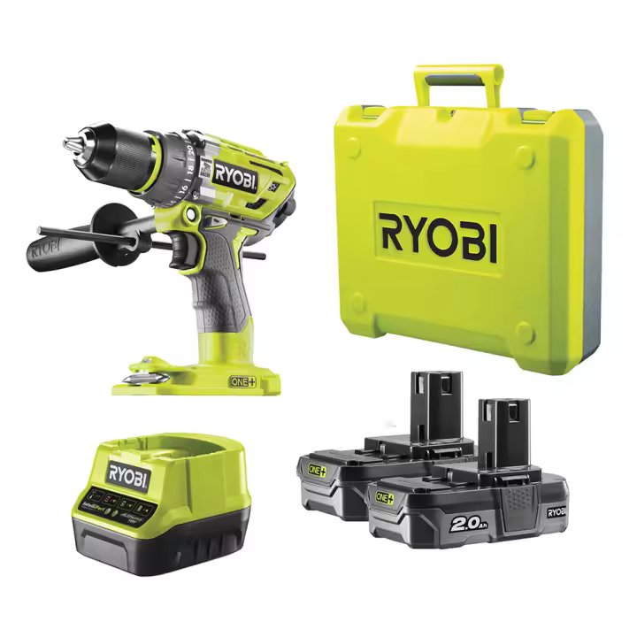 Taladro Percutor Ryobi R18PD7-220B | Sin Escobillas | 85 NM - 1